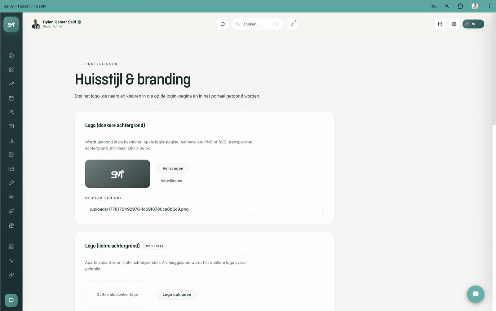 Whitelabel branding